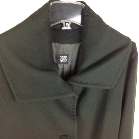 NWOT CINZIA ROCCA Designer Coat Made in  Italy - Picture 3 of 8